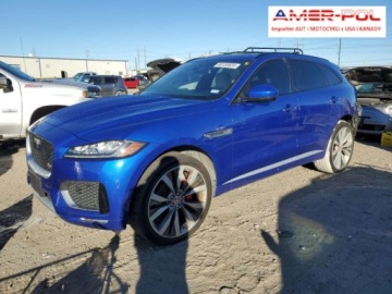 Jaguar F-Pace 2018 Jaguar F-Pace 2018, 3.0L, 4x4, S, od ubezpieczalni 3.0 Benzyna 340KM