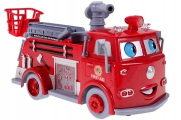 БОЛЬШАЯ ПОЖАРНАЯ МАШИНА, ВЫПУСКАЮЩАЯ МЫЛЬНЫЕ ПУЗЫРЬИ + ЖИДКОСТЬ