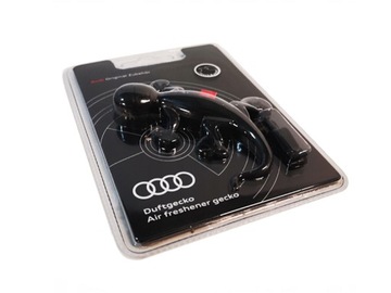 OE AUDI ZAPACH ODŚWIEŻACZ GEKON CZARNY DRZEWNY