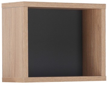 SZAFKA ŁAZIENKOWA WISZĄCA PÓŁKA REGAŁ KOSTKA DĄB URBAN 30 cm