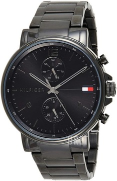 Мужские Часы Черные Tommy Hilfiger Daniel 1710414 + КОРОБКА