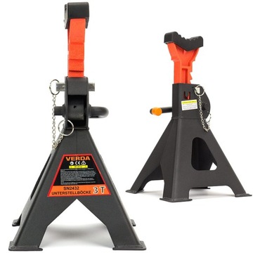 АВТОМОБИЛЬНЫЕ ОПОРЫ С ЗАМКОМ 3Т 2ШТ. СТЕНДЫ ДЛЯ МАСТЕРСКИХ + РЕЗИНОВЫЕ СТЕНДЫ