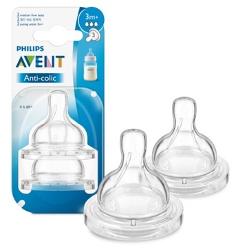 Philips Avent Силиконовая соска 3 мес+