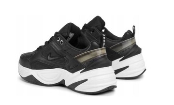 Nike Buty sportowe Nike M2K Tekno czarne r. 37,5 (23,5 cm) skóra