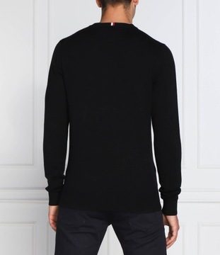 TOMMY HILFIGER sweter | Regular Fit | czarny