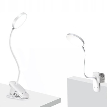 НАСТОЛЬНАЯ ЛАМПА ДЛЯ НОЧНОГО ЧТЕНИЯ LED CLIP 6500K