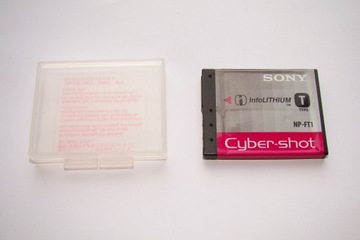 Oryginalna bateria akumulator SONY NP-FT1 + Etui