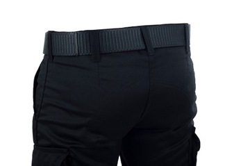 SPODNIE WOJSKOWE CZARNE POLICYJNE TAKTYCZNE HEKTOR GROM XL