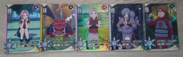 Коллекция бустеров игральных карт Naruto Cards War