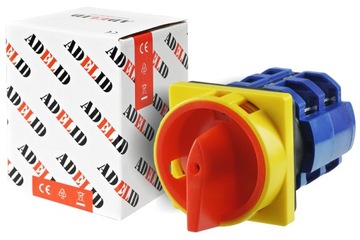 Переключатель Главный переключатель 0-1, панель 63A 3F