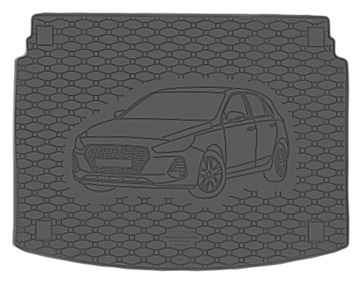Hyundai i30 III Hatchback 2017- Mata do bagażnika