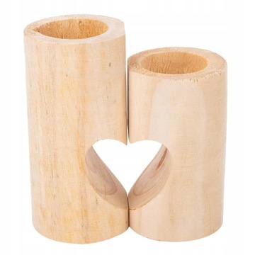 Solid Wood Tealight Holders Wooden Candle Stand