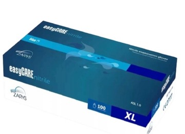 Rękawiczki nitrylowe Zarys EasyCare r. XL 100 szt.