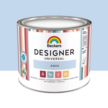 Emalia akrylowa Beckers Designer 0,5l AQUA