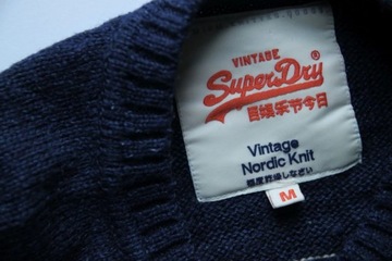 SUPERDRY__SWETER MĘSKI VINTAGE NORDIC KNIT__M