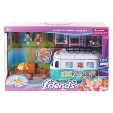 INTERAKTYWNY AUTOBUS Z AKCESORIAMI ORAZ LALKAMI ASKATO