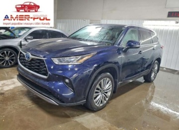 Toyota Highlander III 2022 Toyota Highlander Hybrid Platinum 2022 2.5 Hybryda 243KM