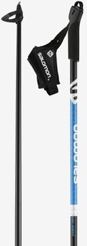 Kije biegowe Salomon JR Black/Blue 130 cm