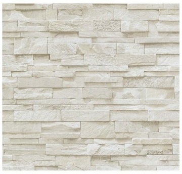 TAPETA 3d KAMIEŃ MUR ŁUPEK WINYLOWA NA FLIZELINIE