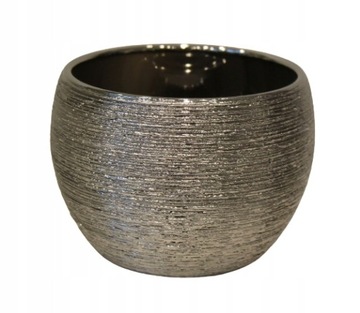 Серебряная крышка шара с гравировкой 11x9 DEcodomi