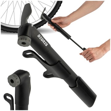 KOMPAKTOWA POMPKA ROWEROWA MINI AV/DV/FV PIŁEK DO ROWERU