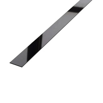 Płaskownik ozdobny stal czarny poler 38mm/270 cm