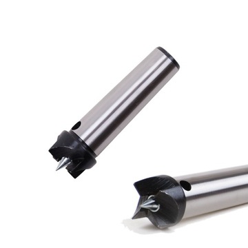 Kieł zabierakowy czterozębowy 21,5 mm stożek MK2 do tokarki do drewna