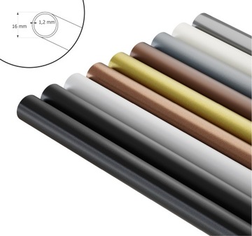 КУХОННАЯ КОЛЬЦО НАСТЕННАЯ ВЕШАЛКА С КРЮЧКАМИ 100 см MAT BLACK TWIST