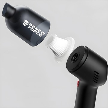 АККУМУЛЯТОРНЫЙ РУЧНОЙ ПЫЛЕСОС С 3 КОНЦАМИ ПОРТАТИВНЫЙ HEPA-ФИЛЬТР ДЛЯ АВТОМОБИЛЯ