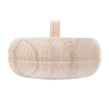 Toczona noga do mebli drewniana H-30 buk TOE-03