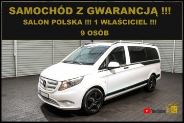 Mercedes Vito W447 Furgon Kompakt 1.6 109 CDI 88KM 2015 Mercedes Vito 9 OSÓB + 114 KM + Salon POLSKA + 1