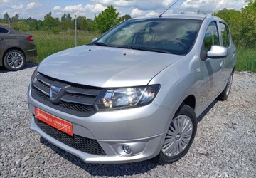 Dacia Sandero II Hatchback 5d TCe  90KM 2013 Dacia Sandero Dacia Sandero 0.9 TCE stan bdb niski przebieg Benzyna 90KM, zdjęcie 1