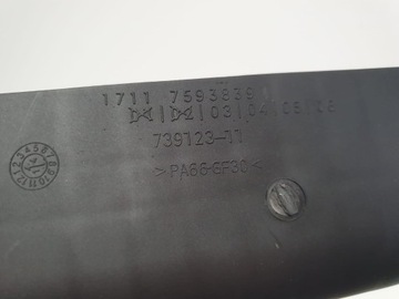 BMW OE 17117593839 SKŘÍŇKA MODUL CHLADIČŮ