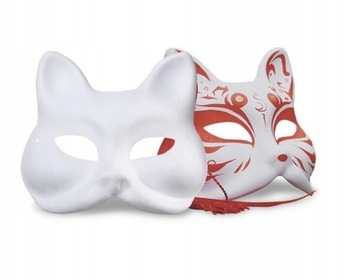 10 × Терианская маска для лица кошки на Хэллоуин своими руками