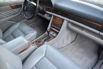 Mercedes Klasa S W140 1991 Mercedes-Benz Klasa S MERCEDES 560SEL Skory El.Regulacja Pamiec Klima Szy, zdjęcie 23