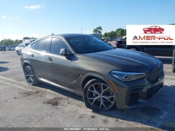 BMW X6 G06 2023 BMW X6 2023r, XDrive40I, 3.0L 3.0 Benzyna 335KM
