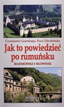 Jak to powiedzieć po rumuńsku Książka WP