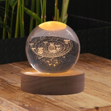 Ночной светильник Galaxy Crystal Ball для настольного использования