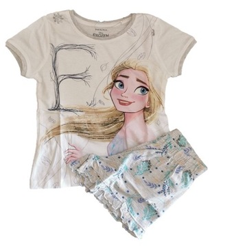 FROZEN Kraina Lodu Piżama roz. 116 krótki rękaw