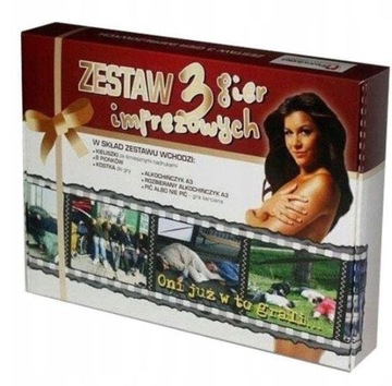 GRA ALKO-CHIŃCZYK IMPREZOWA + 4 KIELISZKI 3w1
