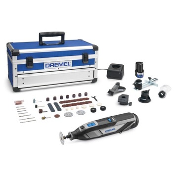 SZLIFIERKA WYSOKOOBROTOWA 12V DREMEL 8240 5/65 AKCESORIÓW 2x2.0Ah