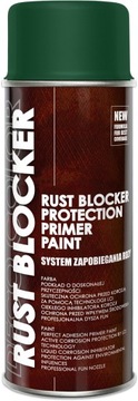 LAKIER W SPREJU 4w1 RUST BLOCKER 400ML ZIELONY