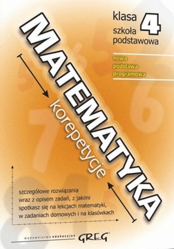 Matematyka korepetycje. SP 4. Gancarczyk, Greg