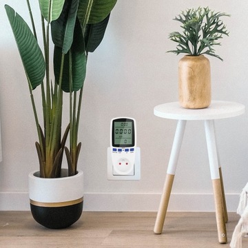 ВАТТМЕТР, ЖК-ИЗМЕРИТЕЛЬ ПОТРЕБЛЕНИЯ ЭНЕРГИИ