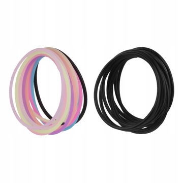 10pcs Rubber Elastic Band Bangles Hair