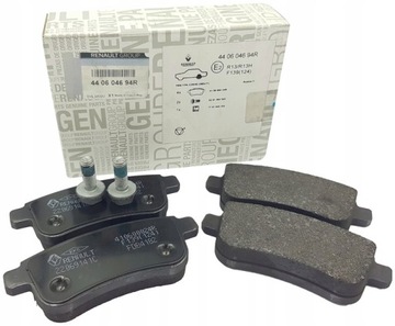 RENAULT SCENIC III GRAND SCENIC KLOCKI TYŁ ORG