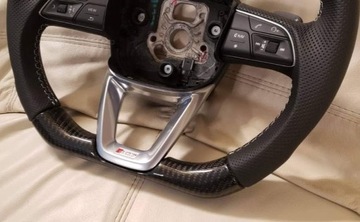 УГЛЕРОДНЫЙ РУЛЕВЫЙ КОЛЕСО AUDI ORI A4B9 Q2 Q5 Q7 SQ5 SQ7