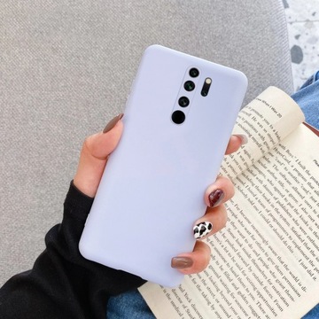 ETUI DO XIAOMI REDMI NOTE 8 PRO SILIKON KOLOR + SZKŁO