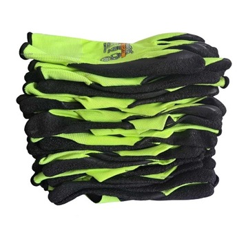 Рабочие перчатки по охране труда и технике безопасности с латексным покрытием LATEX размер 8-М упаковка 12 PAR