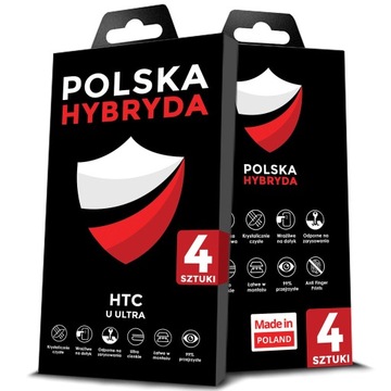 4PACK WZMOCNIONE SZKŁO HTC U ULTRA